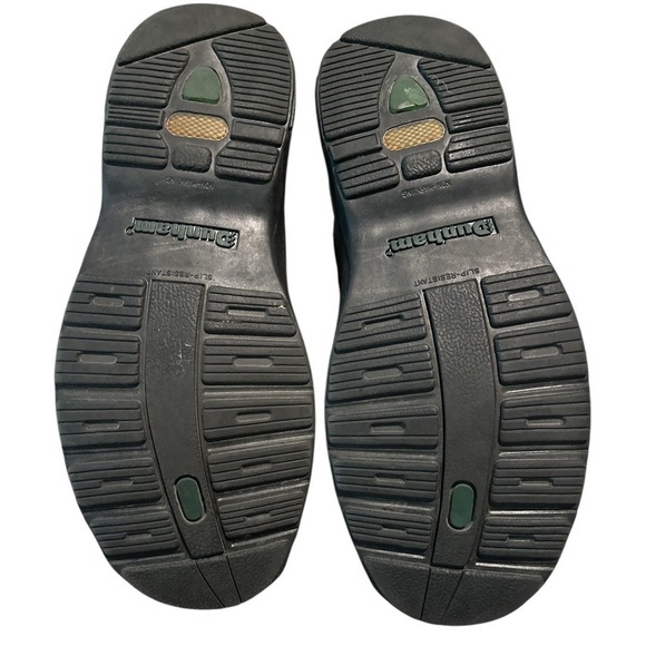 Dunham 8000BK Black Leather Hommes Waterproof Slip Resistant Mens 12 2E Shoes - Picture 9 of 10